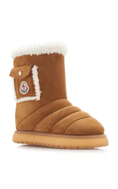 Moncler Gaia Pocket-Detailed Suede Ankle Boots | Thumbnail 5 Moncler Gaia Pocket-Detailed Suede Ankle Boots | Thumbnail 5