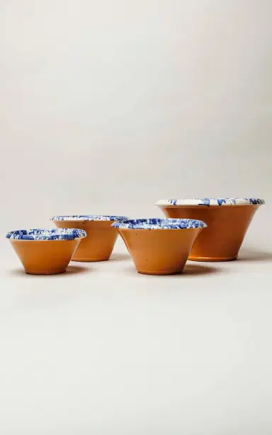 il Buco Vita Montegranaro Splatterware Basin - Blue | Thumbnail 6 il Buco Vita Montegranaro Splatterware Basin - Blue | Thumbnail 6