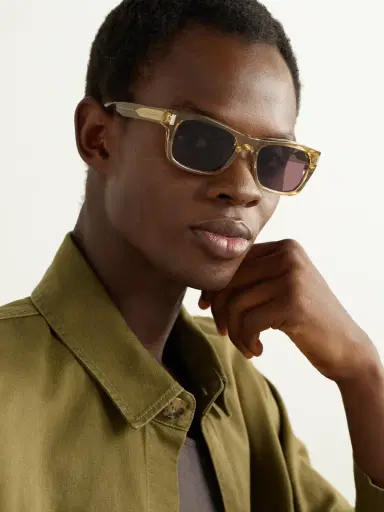 Saint Laurent Square-Frame Acetate Sunglasses - Men | Thumbnail 2 Saint Laurent Square-Frame Acetate Sunglasses - Men | Thumbnail 2