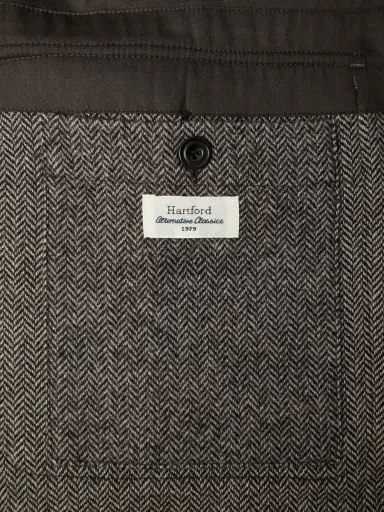 Hartford Joey Herringbone Wool-Blend Blazer - Men | Thumbnail 5 Hartford Joey Herringbone Wool-Blend Blazer - Men | Thumbnail 5