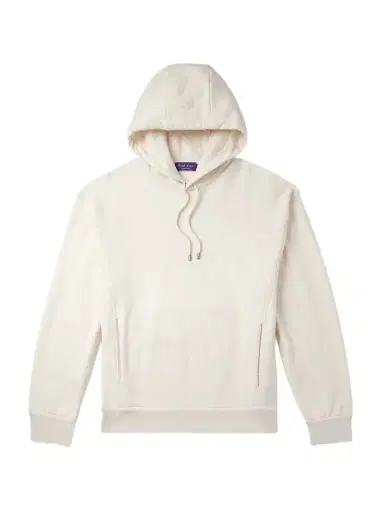 Ralph Lauren Purple Label Cotton and Cashmere-Blend Jersey Hoodie - Men | Thumbnail 1 Ralph Lauren Purple Label Cotton and Cashmere-Blend Jersey Hoodie - Men | Thumbnail 1