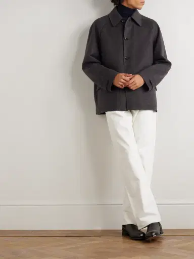 Loro Piana Narvik Oversized Cashmere Coat - Men | Thumbnail 2 Loro Piana Narvik Oversized Cashmere Coat - Men | Thumbnail 2