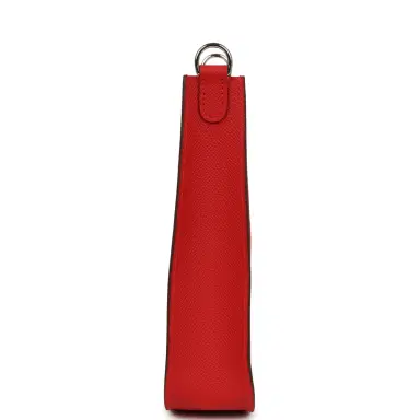 HERMÈS Hermes Evelyne Sellier TPM Rouge Radieux Epsom Palladium Hardware | Thumbnail 3 HERMÈS Hermes Evelyne Sellier TPM Rouge Radieux Epsom Palladium Hardware | Thumbnail 3