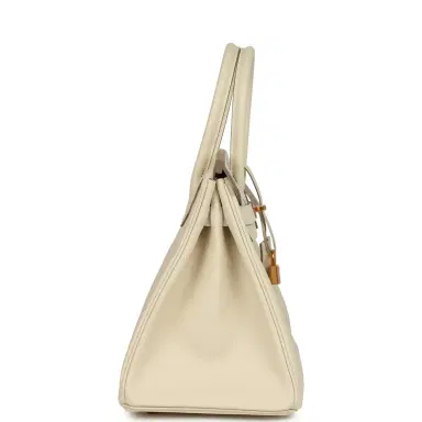 HERMÈS Pre-owned Hermes Birkin 30 Craie Epsom Rose Gold Hardware | Thumbnail 3 HERMÈS Pre-owned Hermes Birkin 30 Craie Epsom Rose Gold Hardware | Thumbnail 3