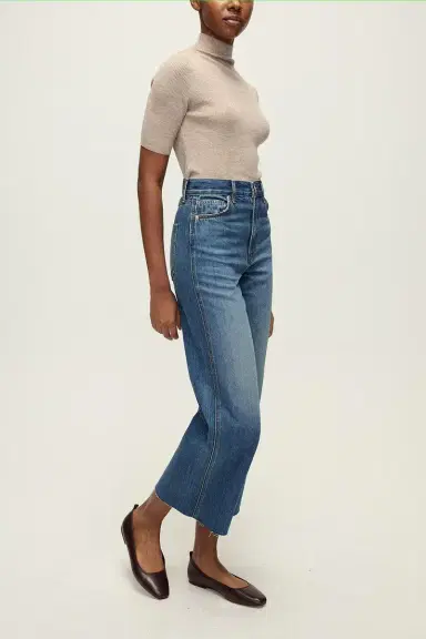 Veronica Beard Taylor High Rise Wide Pant | Thumbnail 3 Veronica Beard Taylor High Rise Wide Pant | Thumbnail 3