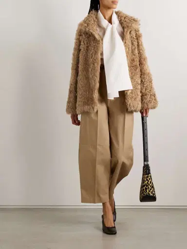 Nour Hammour Carolyn Shearling Coat | Thumbnail 2 Nour Hammour Carolyn Shearling Coat | Thumbnail 2