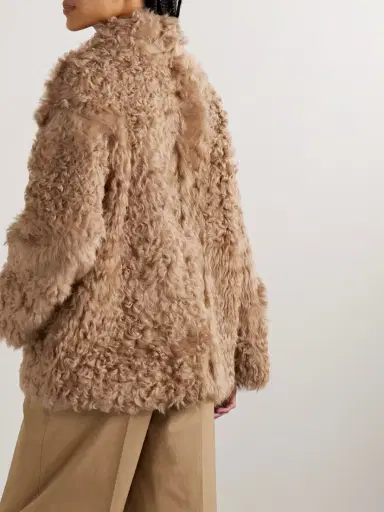 Nour Hammour Carolyn Shearling Coat | Thumbnail 4 Nour Hammour Carolyn Shearling Coat | Thumbnail 4