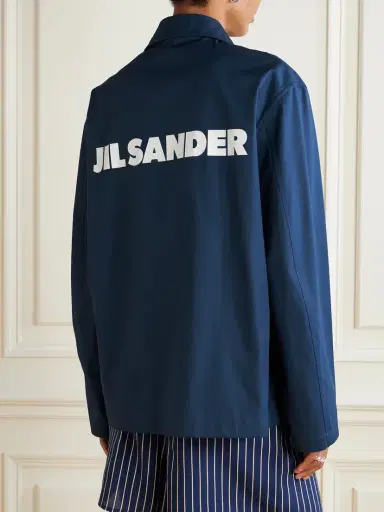 Jil Sander Printed Cotton-taffeta Jacket | Thumbnail 4 Jil Sander Printed Cotton-taffeta Jacket | Thumbnail 4