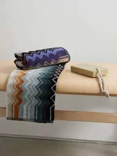 Missoni Home Giacomo Set Of Five Striped Jacquard-knit Cotton-terry Towels | Thumbnail 2 Missoni Home Giacomo Set Of Five Striped Jacquard-knit Cotton-terry Towels | Thumbnail 2