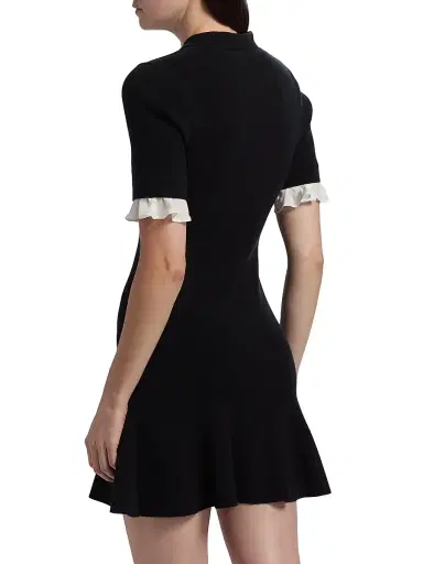 Cinq à Sept Women's Keaton Knit Polo Minidress | Thumbnail 5 Cinq à Sept Women's Keaton Knit Polo Minidress | Thumbnail 5