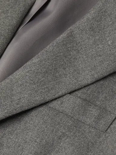 Vince Men's Wool Flannel Single-Breasted Blazer - Medium Heather Grey | Thumbnail 6 Vince Men's Wool Flannel Single-Breasted Blazer - Medium Heather Grey | Thumbnail 6