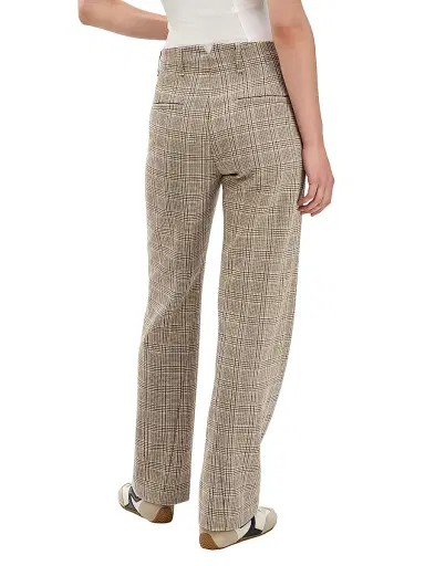 rag & bone Women's Shea Plaid Wool-Blend Straight-Leg Pants | Thumbnail 4 rag & bone Women's Shea Plaid Wool-Blend Straight-Leg Pants | Thumbnail 4