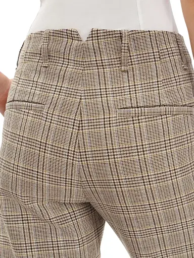 rag & bone Women's Shea Plaid Wool-Blend Straight-Leg Pants | Thumbnail 6 rag & bone Women's Shea Plaid Wool-Blend Straight-Leg Pants | Thumbnail 6