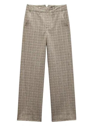 rag & bone Women's Shea Plaid Wool-Blend Straight-Leg Pants | Thumbnail 1 rag & bone Women's Shea Plaid Wool-Blend Straight-Leg Pants | Thumbnail 1