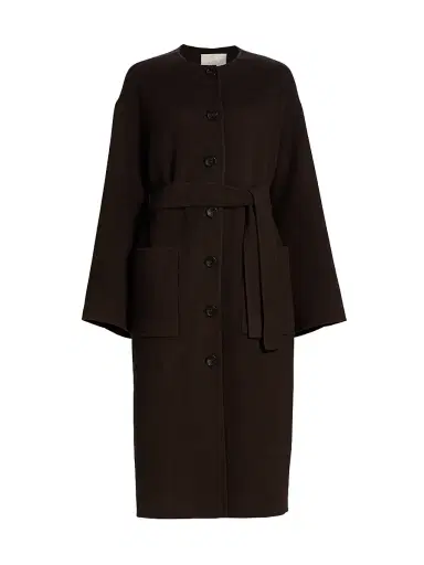 Ulla Johnson Women's Fernanda Wool-Blend Oversized Belted Coat | Thumbnail 1 Ulla Johnson Women's Fernanda Wool-Blend Oversized Belted Coat | Thumbnail 1