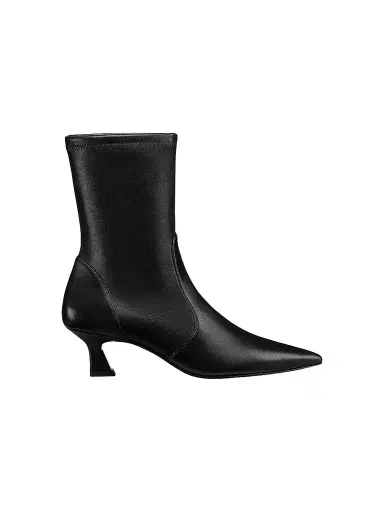 Stuart Weitzman Women's Vinnie 50MM Leather Boots - Black - Size 9.5 | Thumbnail 1 Stuart Weitzman Women's Vinnie 50MM Leather Boots - Black - Size 9.5 | Thumbnail 1