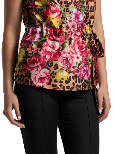 If Only Studio Women's Printed Halterneck Top | Thumbnail 6 If Only Studio Women's Printed Halterneck Top | Thumbnail 6