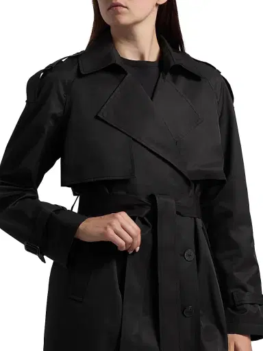 If Only Studio Women's Double-Breasted Trench Coat | Thumbnail 6 If Only Studio Women's Double-Breasted Trench Coat | Thumbnail 6