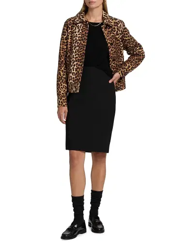 If Only Studio Women's Leopard-Print Jacket | Thumbnail 2 If Only Studio Women's Leopard-Print Jacket | Thumbnail 2