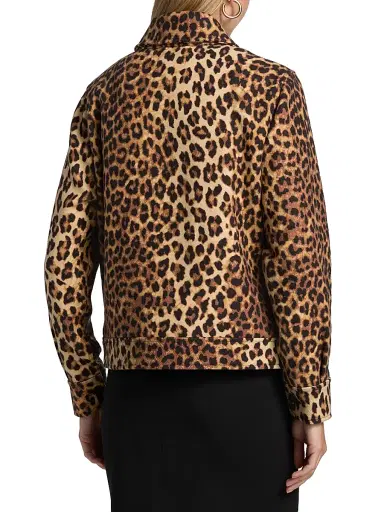 If Only Studio Women's Leopard-Print Jacket | Thumbnail 5 If Only Studio Women's Leopard-Print Jacket | Thumbnail 5