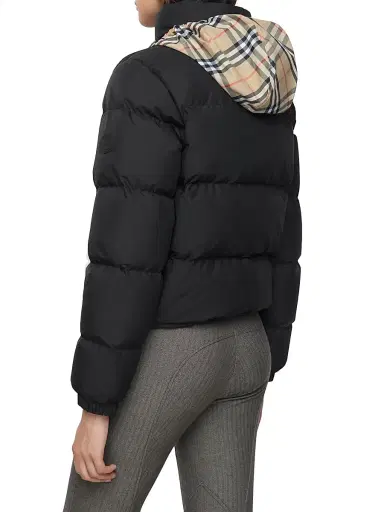 Burberry Women's Ambleside Regular-Fit Hooded Down Jacket - Black - Size XL | Thumbnail 4 Burberry Women's Ambleside Regular-Fit Hooded Down Jacket - Black - Size XL | Thumbnail 4