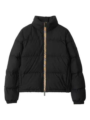Burberry Women's Ambleside Regular-Fit Hooded Down Jacket - Black - Size XL | Thumbnail 1 Burberry Women's Ambleside Regular-Fit Hooded Down Jacket - Black - Size XL | Thumbnail 1