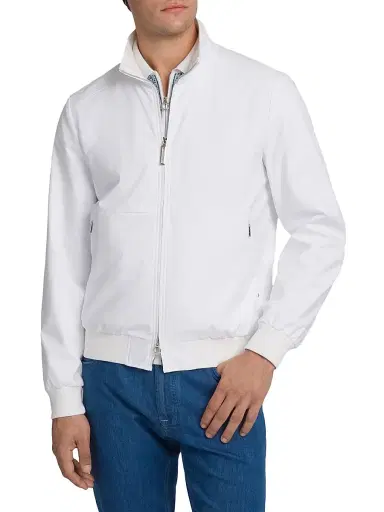 Stefano Ricci Men's Sport Jacket - White - Size 44 | Thumbnail 1 Stefano Ricci Men's Sport Jacket - White - Size 44 | Thumbnail 1