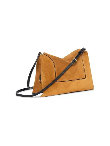 Wandler Women's Penelope Slouch Suede Shoulder Bag - Cognac Suede | Thumbnail 3 Wandler Women's Penelope Slouch Suede Shoulder Bag - Cognac Suede | Thumbnail 3
