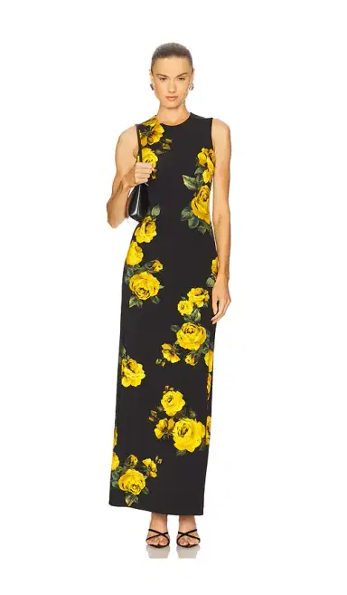 Alice + Olivia Alice + Olivia Delora Maxi Dress | Thumbnail 1 Alice + Olivia Alice + Olivia Delora Maxi Dress | Thumbnail 1