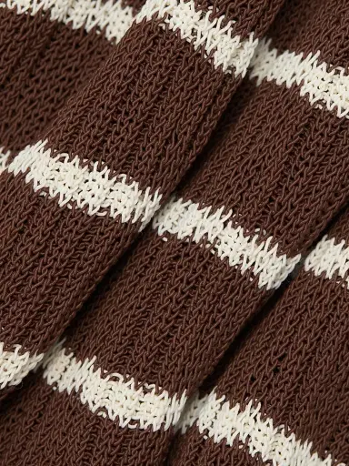 rag & bone Women's Chiara Stripe Tank Dress - Warm Brown | Thumbnail 7 rag & bone Women's Chiara Stripe Tank Dress - Warm Brown | Thumbnail 7