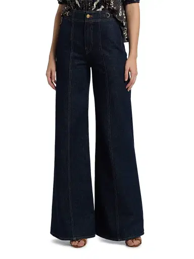 Ulla Johnson Women's Delphine Hight-Rise Wide-Leg Jeans - Tigris - Size 32 | Thumbnail 3 Ulla Johnson Women's Delphine Hight-Rise Wide-Leg Jeans - Tigris - Size 32 | Thumbnail 3
