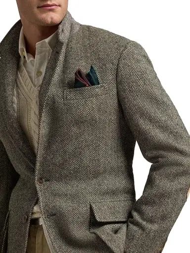 Polo Ralph Lauren Men's The RL67 Suit Jacket - Black Cream | Thumbnail 7 Polo Ralph Lauren Men's The RL67 Suit Jacket - Black Cream | Thumbnail 7