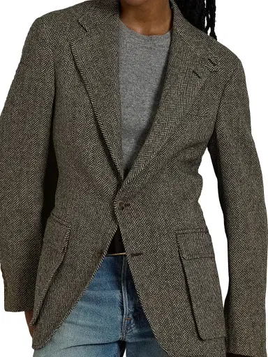 Polo Ralph Lauren Men's The RL67 Suit Jacket - Black Cream | Thumbnail 8 Polo Ralph Lauren Men's The RL67 Suit Jacket - Black Cream | Thumbnail 8