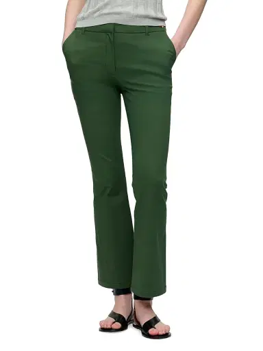 Callas Milano Women's Mila Cropped Pants - Military | Thumbnail 2 Callas Milano Women's Mila Cropped Pants - Military | Thumbnail 2