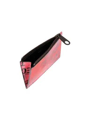 Balenciaga Men's Tape Type Long Coin and Card Holder - Red Black | Thumbnail 3 Balenciaga Men's Tape Type Long Coin and Card Holder - Red Black | Thumbnail 3
