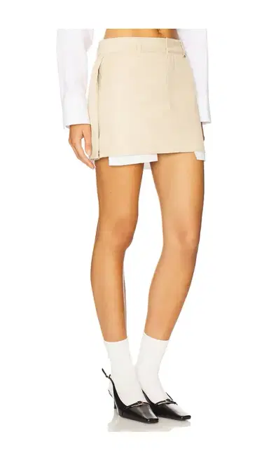 We11Done Tuck-detail Mini Skirt | Thumbnail 2 We11Done Tuck-detail Mini Skirt | Thumbnail 2