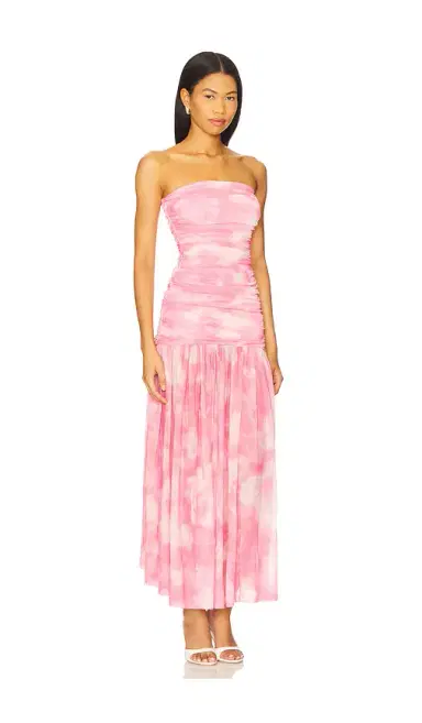 Bardot Solana Mesh Maxi Dress | Thumbnail 2 Bardot Solana Mesh Maxi Dress | Thumbnail 2