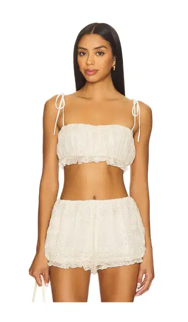 Stone Cold Fox x REVOLVE Beth Embroidered Top | Thumbnail 1 Stone Cold Fox x REVOLVE Beth Embroidered Top | Thumbnail 1