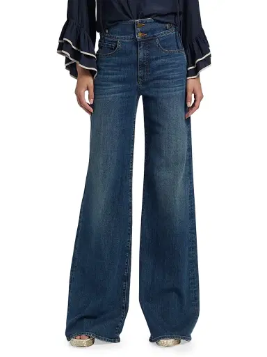 Ramy Brook Women's Liv Flare Jeans - Medium Wash | Thumbnail 3 Ramy Brook Women's Liv Flare Jeans - Medium Wash | Thumbnail 3