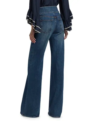 Ramy Brook Women's Liv Flare Jeans - Medium Wash | Thumbnail 5 Ramy Brook Women's Liv Flare Jeans - Medium Wash | Thumbnail 5