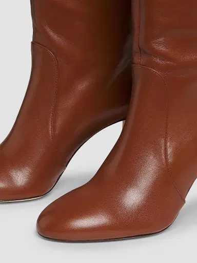 Stuart Weitzman Women's Babette 85MM Leather Knee-High Boots - Luxe Saddle | Thumbnail 6 Stuart Weitzman Women's Babette 85MM Leather Knee-High Boots - Luxe Saddle | Thumbnail 6