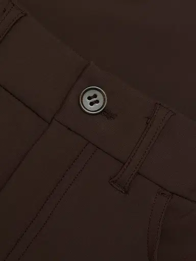 Ronny Kobo Women's Berit Solid Pants - Brown | Thumbnail 7 Ronny Kobo Women's Berit Solid Pants - Brown | Thumbnail 7