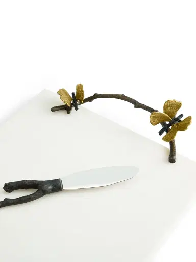 Michael Aram Butterfly Ginkgo Cheese Board & Knife Set | Thumbnail 4 Michael Aram Butterfly Ginkgo Cheese Board & Knife Set | Thumbnail 4