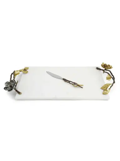 Michael Aram Vintage Bloom Cheeseboard & Knife Set | Thumbnail 1 Michael Aram Vintage Bloom Cheeseboard & Knife Set | Thumbnail 1