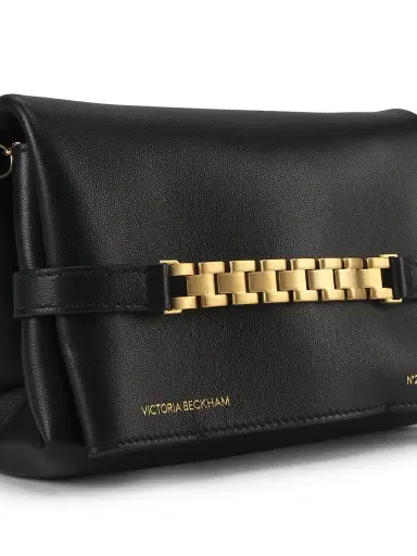 Victoria Beckham Women's Mini Leather Shoulder Bag - Black | Thumbnail 6 Victoria Beckham Women's Mini Leather Shoulder Bag - Black | Thumbnail 6