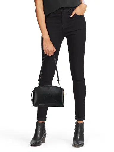 Victoria Beckham Women's Leather Clutch - Black | Thumbnail 3 Victoria Beckham Women's Leather Clutch - Black | Thumbnail 3