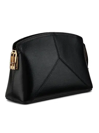 Victoria Beckham Women's Leather Clutch - Black | Thumbnail 4 Victoria Beckham Women's Leather Clutch - Black | Thumbnail 4