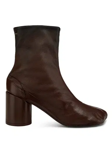 MM6 MAISON MARGIELA Women's 70MM Leather Ankle Boots | Thumbnail 1 MM6 MAISON MARGIELA Women's 70MM Leather Ankle Boots | Thumbnail 1