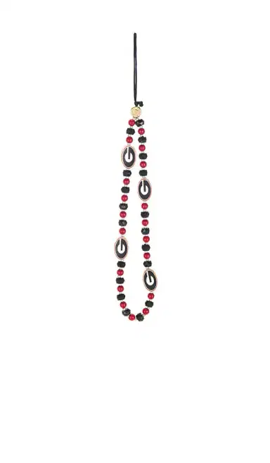 BaubleBar University Of Georgia Beaded Phone Charm | Thumbnail 2 BaubleBar University Of Georgia Beaded Phone Charm | Thumbnail 2