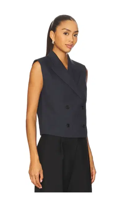 Theory Peak Double Breasted Vest | Thumbnail 2 Theory Peak Double Breasted Vest | Thumbnail 2